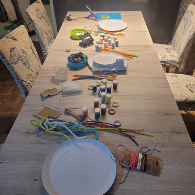 Laternenbasteln m. Familien 24