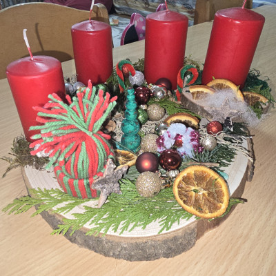 Adventskranz 24