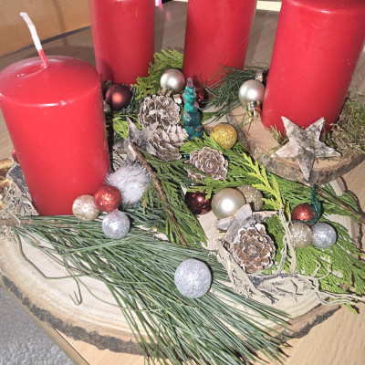 Adventskranz 24